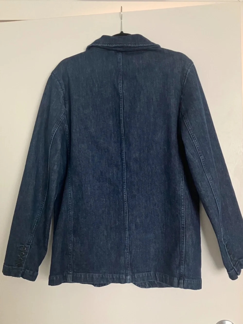 Dark Blue Denim Blazer